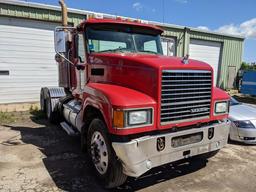 2010 Mack CHU613 tandem axle day cab, Mack M8 425E H.P. engine, Fuller 8LL manual transmission,