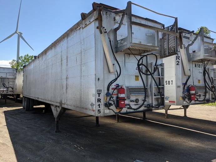 2014 Titan walking floor trailer, 11R24.5 tires, VIN# 2TVWF1L27ED000224 (Unit #510)