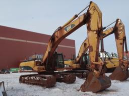 Caterpillar hydraulic excavator, model 336 DL, s/n W3K00503, 2009, stick 12