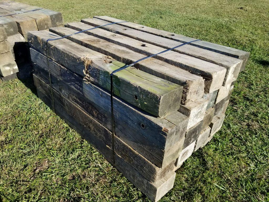 6X8X6 WOOD POSTS (BUNDLE OF 25)