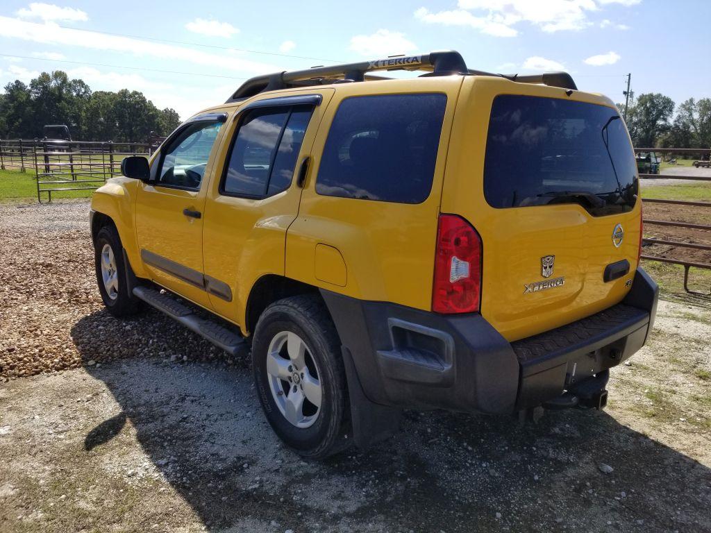 2007 NISSAN XTERRA SE, MILES SHOWING: 246,025, VIN: 5N1AN08WX7C521925