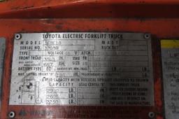 Toyota Electric Forklift