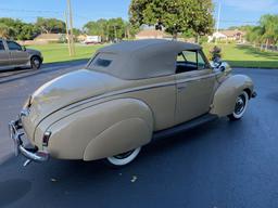 1940 MERCURY CONVERTIBLE