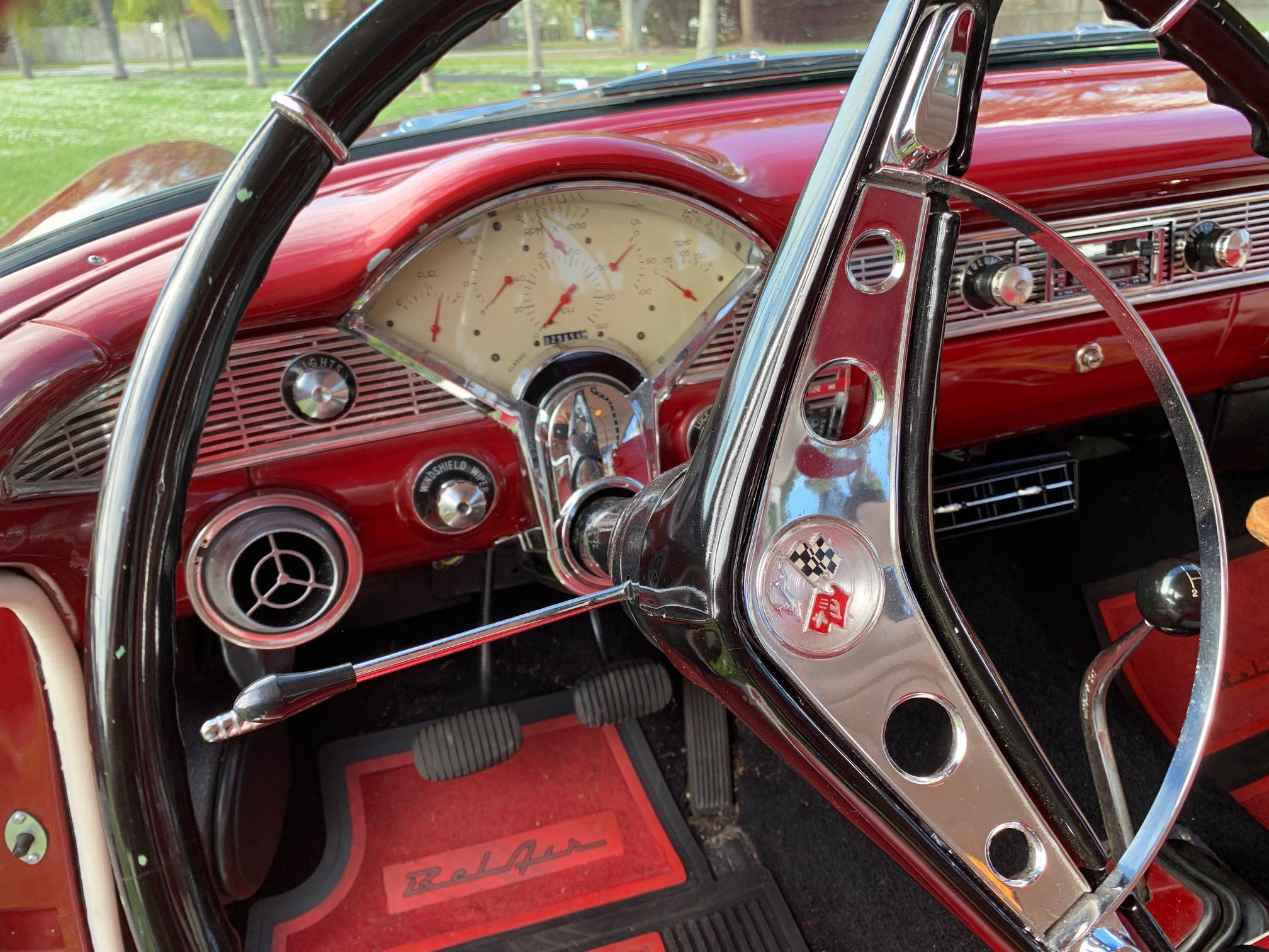 1956 CHEVROLET BELAIR 2DR POST