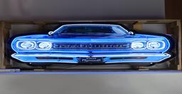 Neon Plymouth Roadrunner