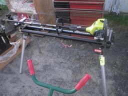 RYOBI Weedwacker, RYOBI Miter Saw Stand