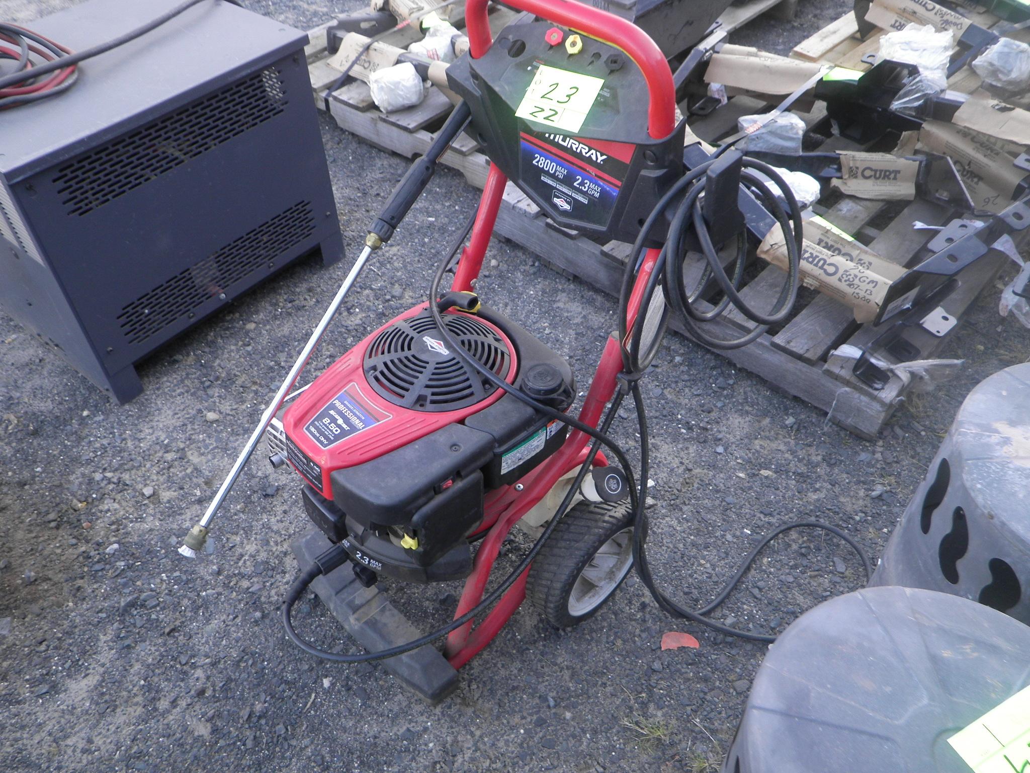 MURRAY 2800psi Pressure Washer