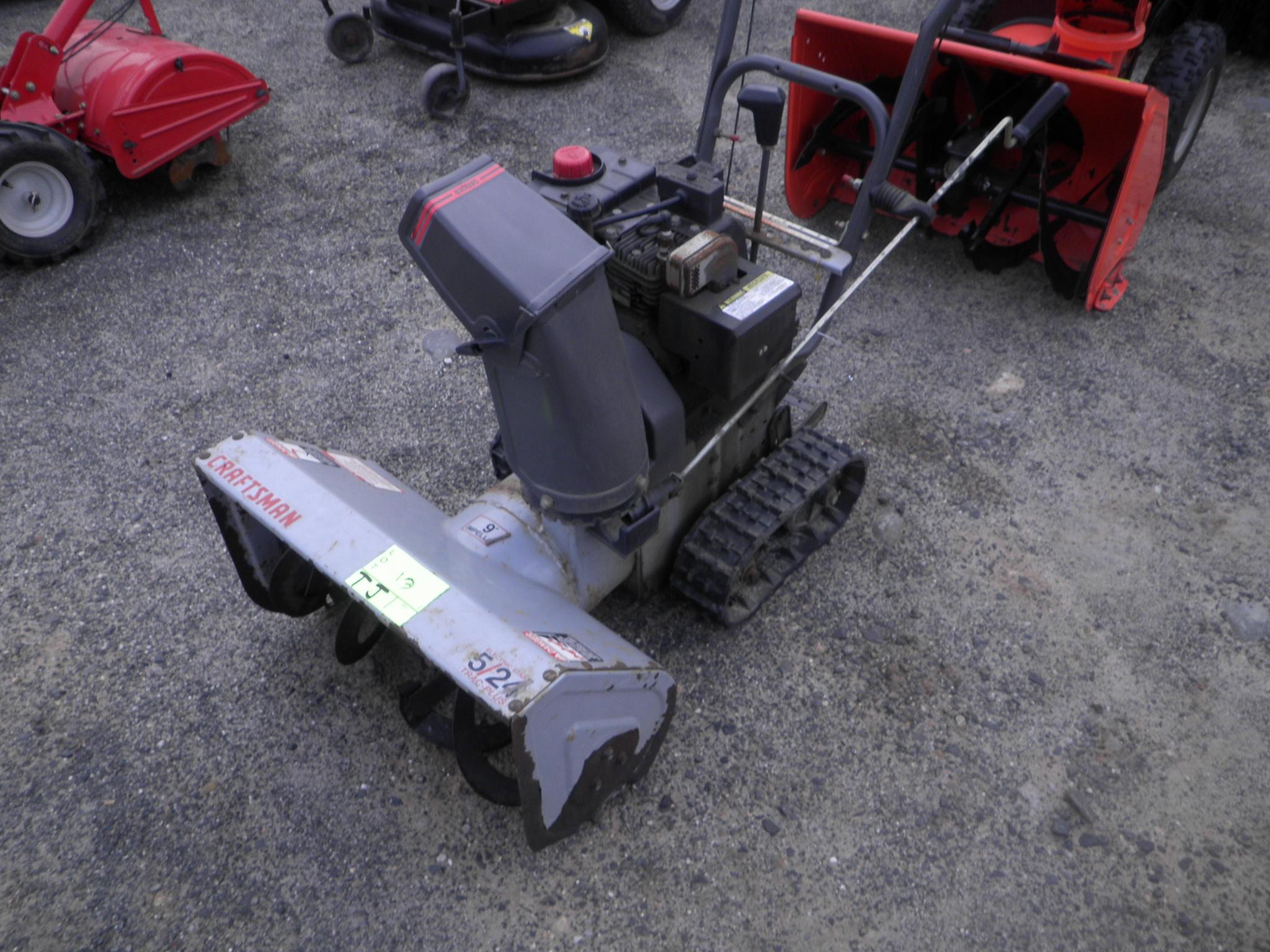 CRAFTSMAN 24'' Trax Snowblower