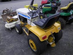 INTERNATIONAL Cub Cadet 1450 Hydrostactic Lawn Tractor w/Mower Deck, Rototiller, Plow