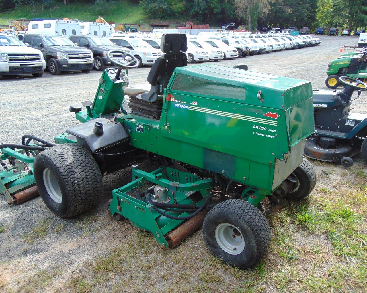 RANSOMES TEXTRON AR250 Turbo Turf Mower w/Turf Protector, 4WD, s/n:94501800130