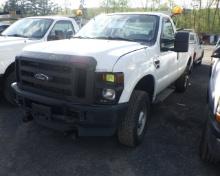 2010 FORD F-350 XL SD Reg Cab   w/Tool Box   Back Rack   4x4 s/n:A77626