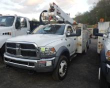 2012 DODGE Ram 5500 HD w/Altec AT37-G Bucket   Altec Utility Body   Cummins