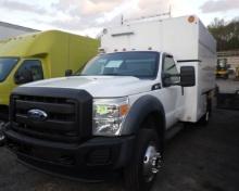 2011 FORD F-550 XL SD Reg Cab   w/Chipper Box   4x4 s/n:C48159