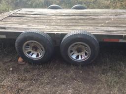 14ft Double Axle Trailer with 2ft Dove Tail