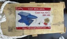 200lb Cast Iron  Anvil