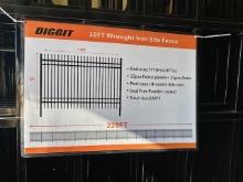 NEW! DIGGIT Wrought Iron Fence