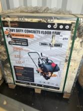 New! PALADIN Heavy Duty Concrete Floor Saw