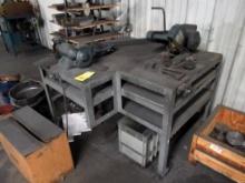 LOT OF FABRICATING TABLES (2) (Located at: American National Carbide, 915 S. Cherry Street, Tomball,