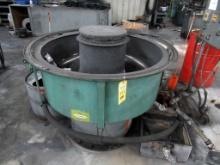 VIBRATORY FINISHING MILL, SWECO, approx. 48" (Located at: American National Carbide, 915 S. Cherry