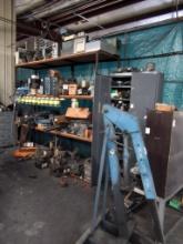 LOT CONSISTING OF MAINTENANCE ROOM & CONTENTS: hardware, electrical components, switchgear, hyd.