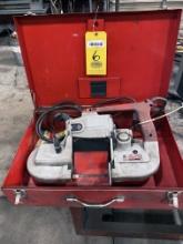 PORTABLE BANDSAW, MILWAUKEE  (Located at: Sivyer Steel Castings, LLC, Machi
