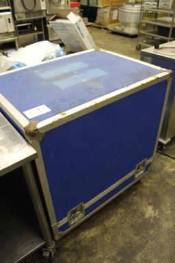 Shipping Crate On Casters