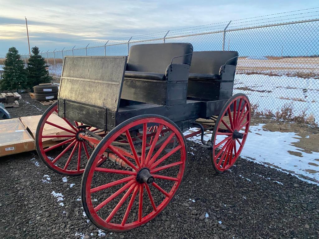 2 Seat Mountain Democrat Horse Drawn Carriage