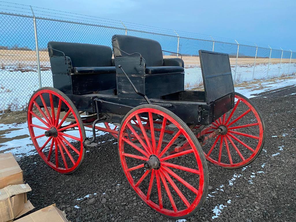 2 Seat Mountain Democrat Horse Drawn Carriage