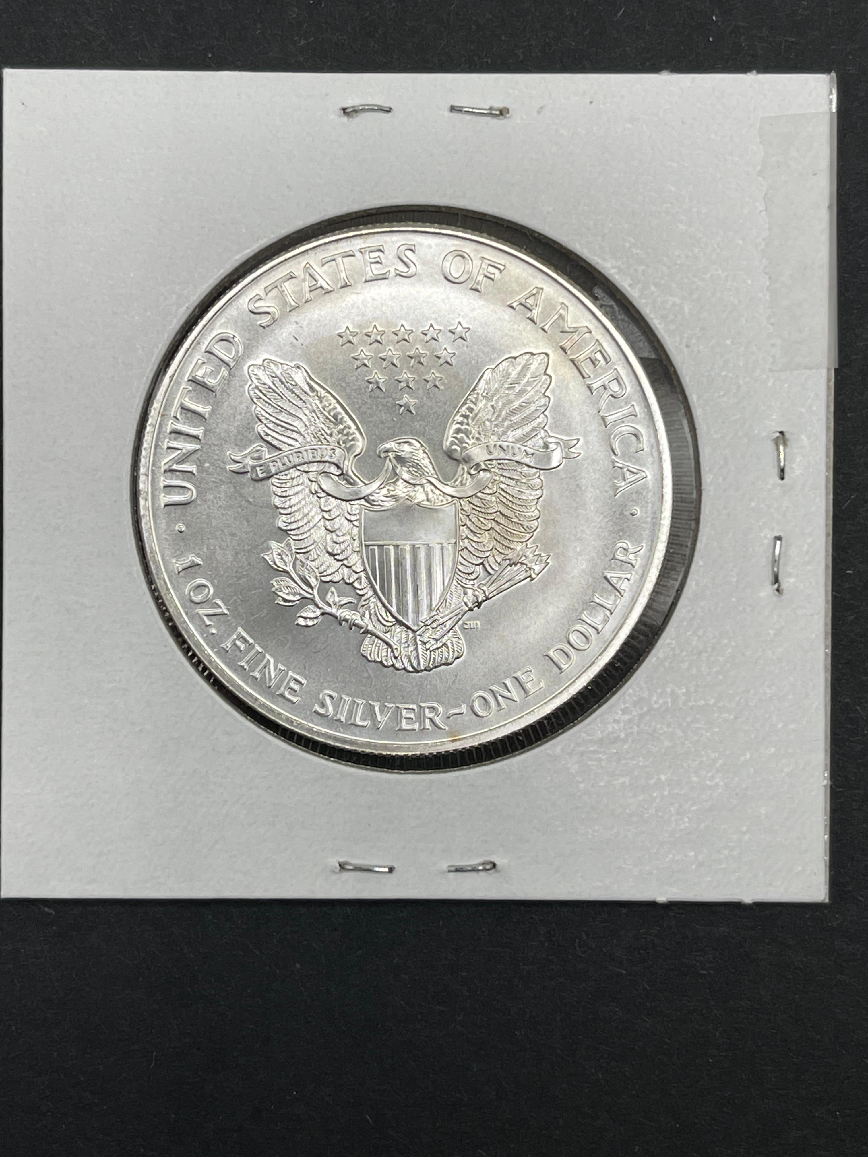 1999 Silver Eagle unc.