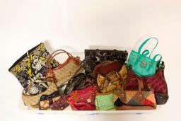 Dooney & Burke, Coach and Vera Bradley Purses and Wallets