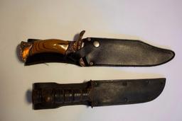 Marine combat knife and Maxam knife