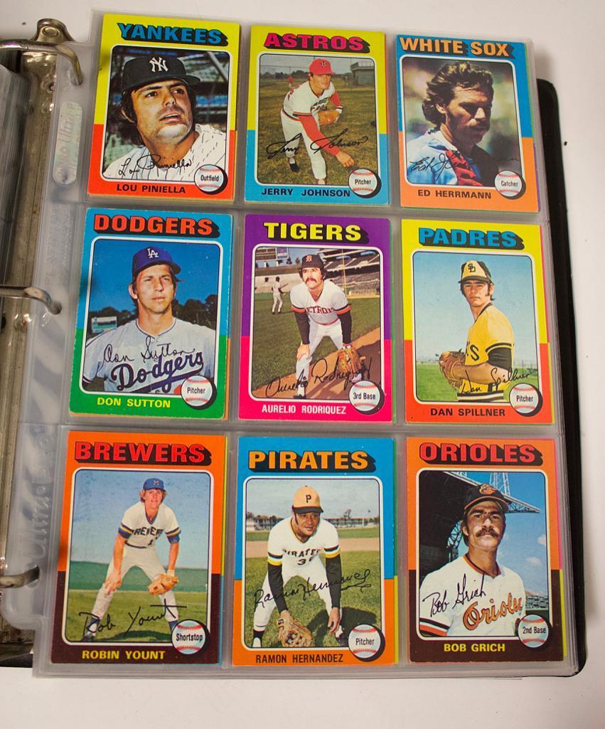 1975 Topps complete set