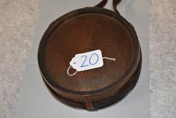 Reproduction wooden Confederate canteen