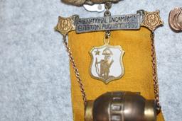 Pair of G.A.R. National Encampment Badges