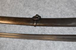 M1860 Cavalry saber and scabbard