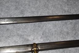 M1840 Medical Officer's sword and scabbard