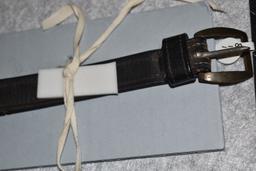 Sword belt shoulder belt & Remnants of leather Sword Strap