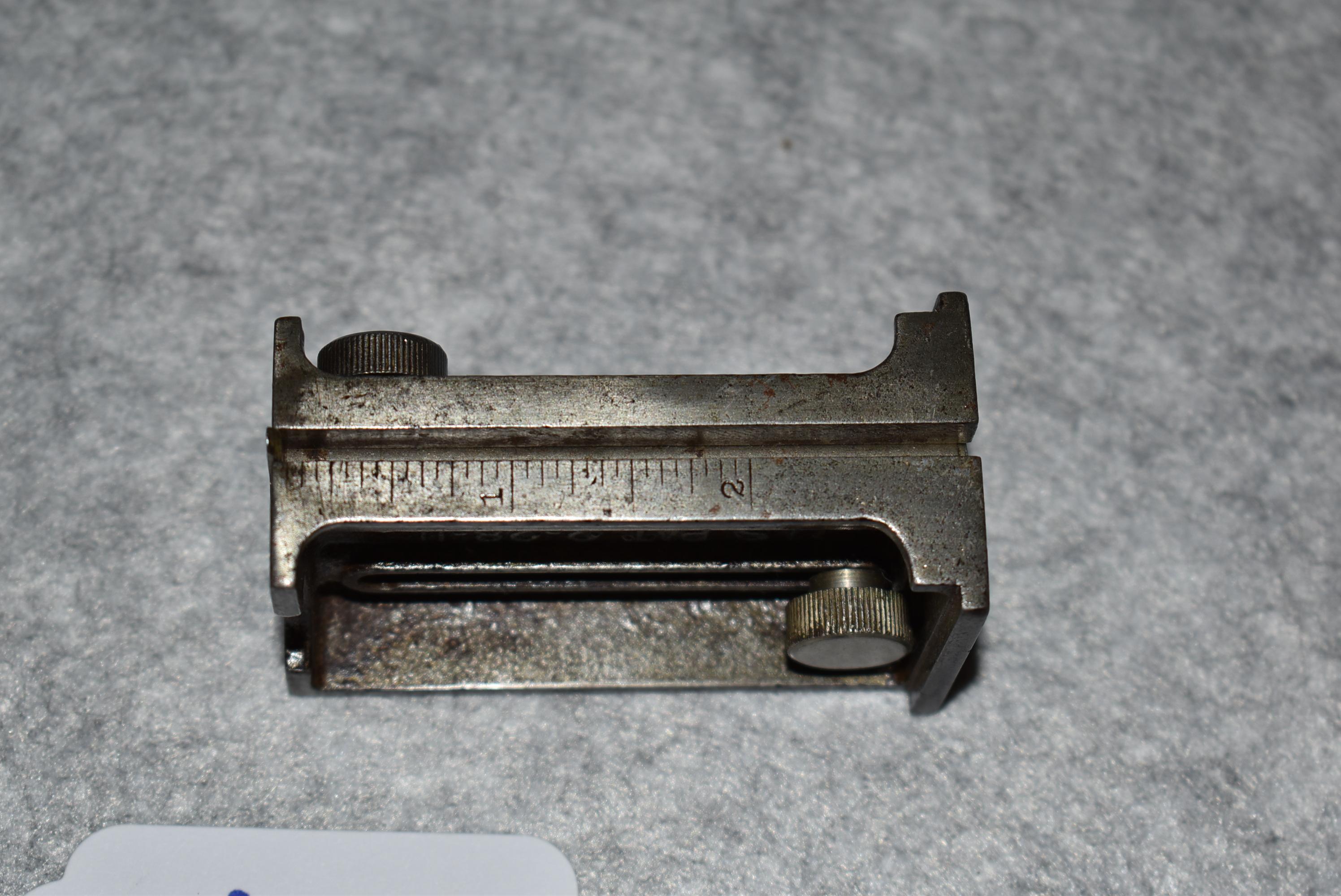 Winchester – No. 9779 Butt Gauge – Pat. Date 2-28-11