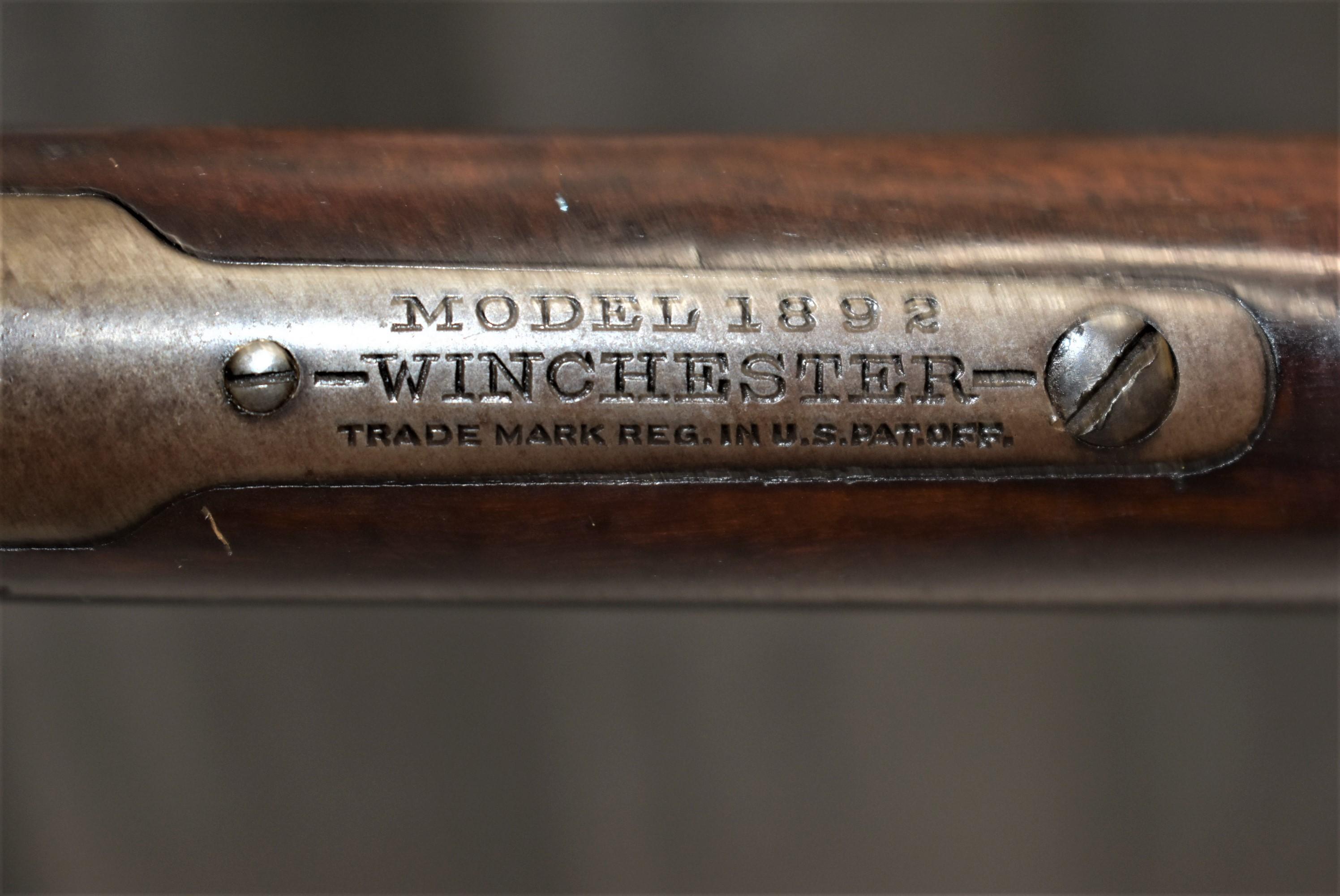 Winchester – Mod. 1892 – 38-40 Cal. Lever Action Rifle