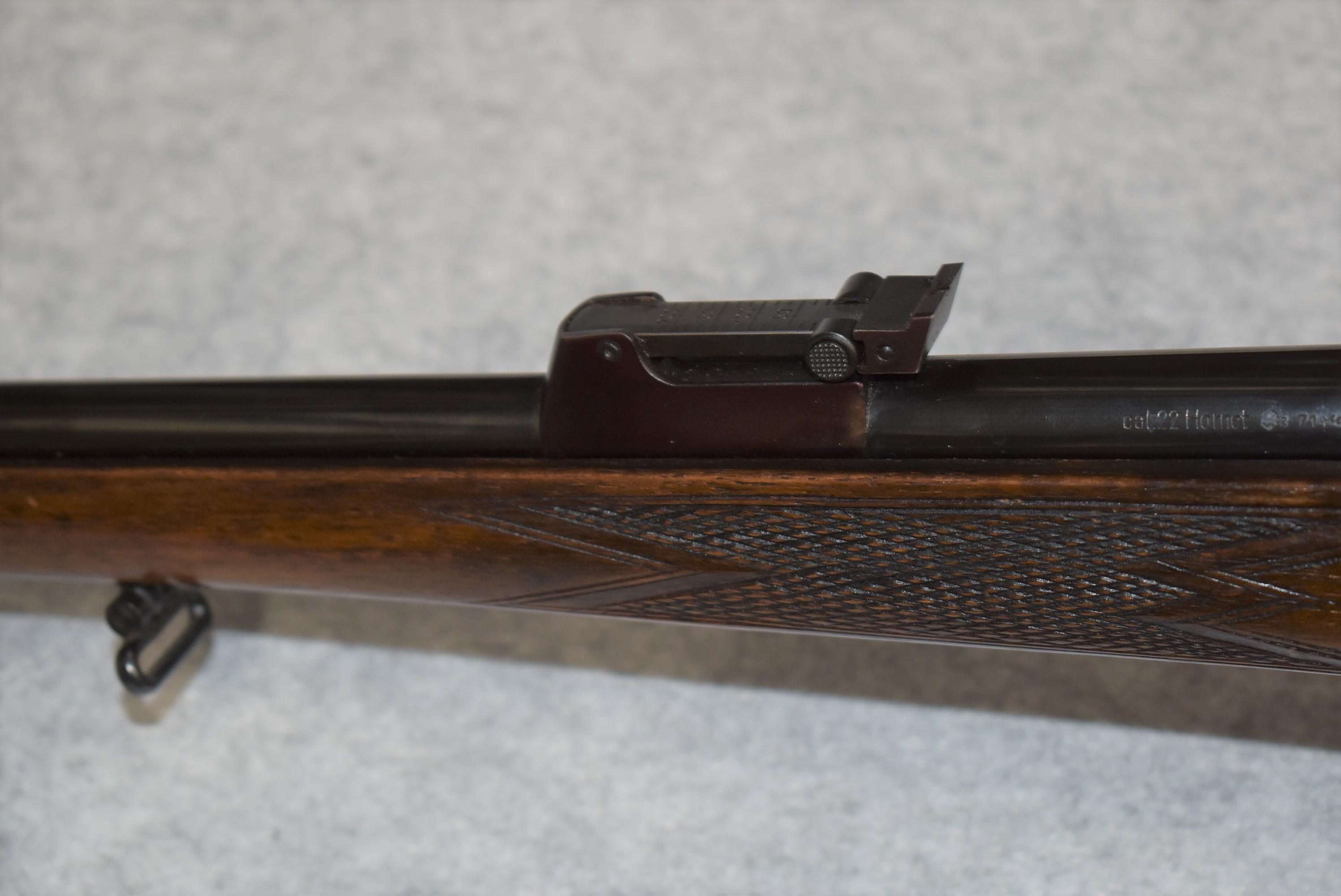 Walther – Mod. Sportwaffenfabrik – 22 Hornet Cal. Bolt Action Rifle