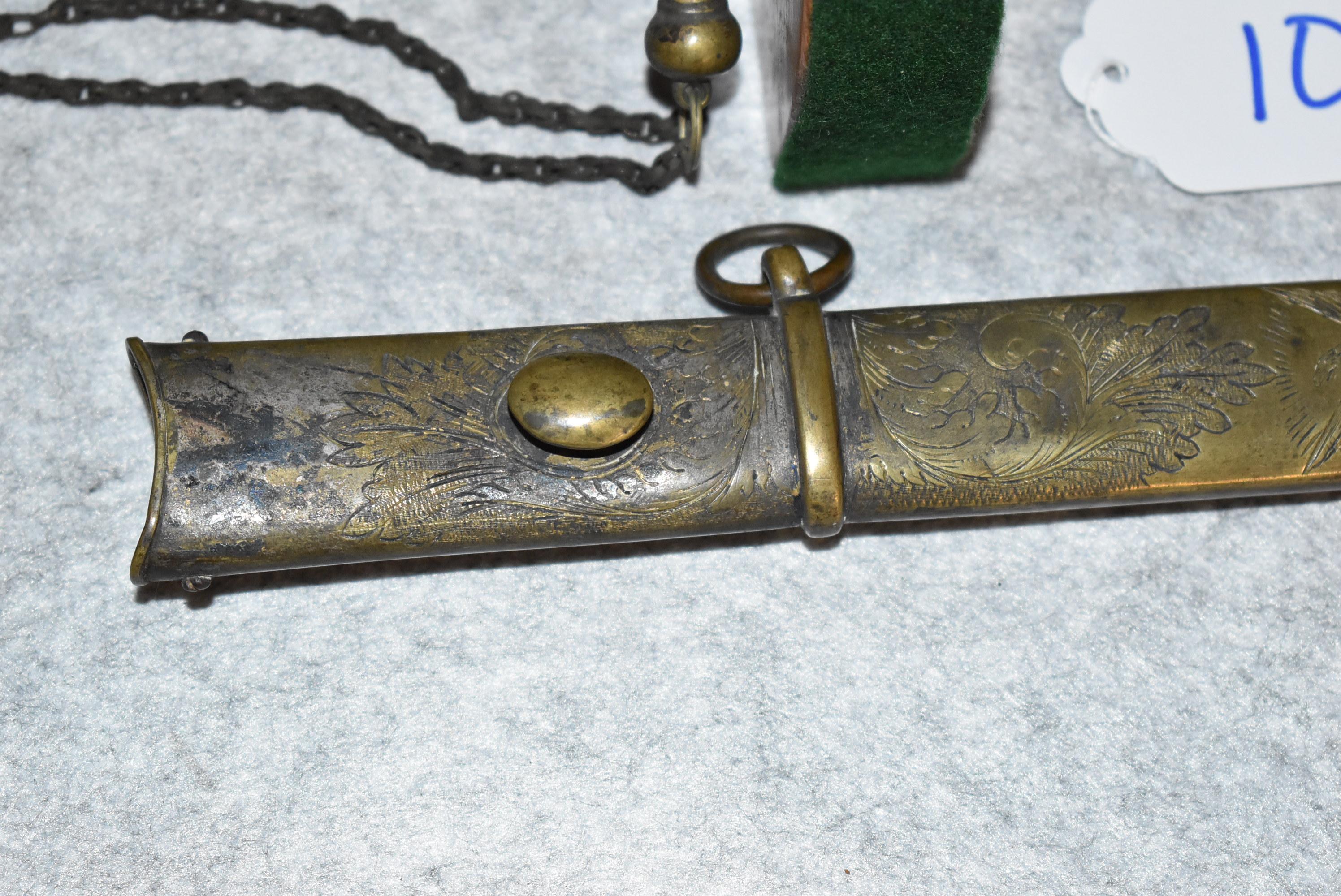 U.S. Militia Staff Officers Eagle Head Sword