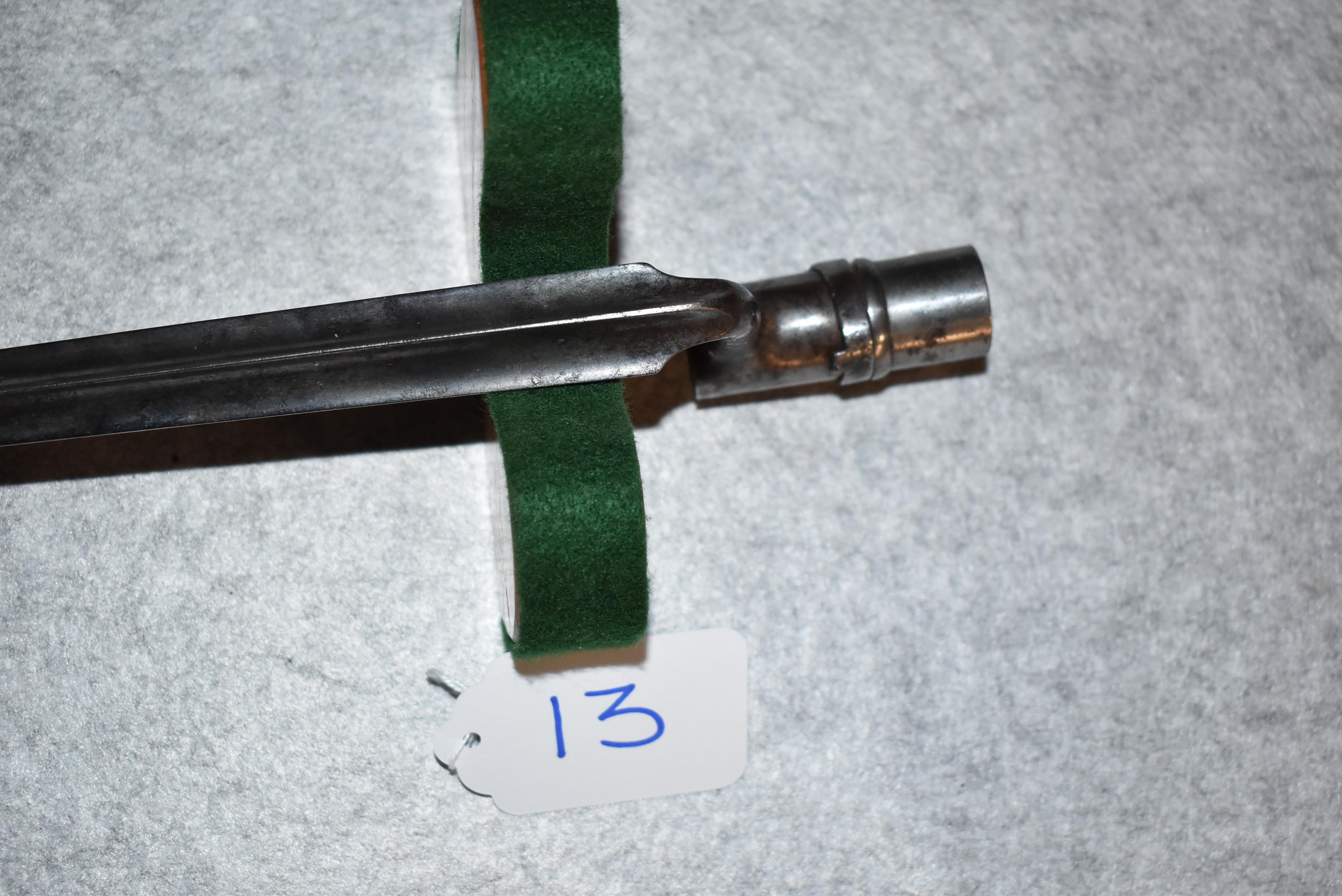 U.S. Socket Bayonet for .58 Cal. Rifle Musket
