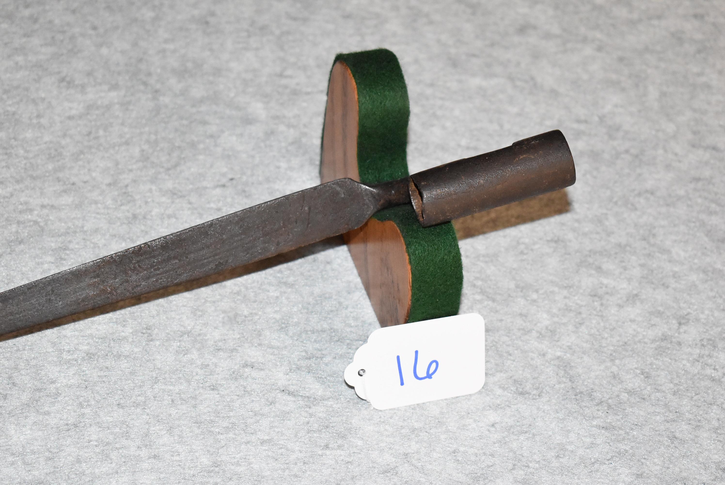 U.S. Socket Bayonet for Mod. 1795-1808 .69 Cal. Musket