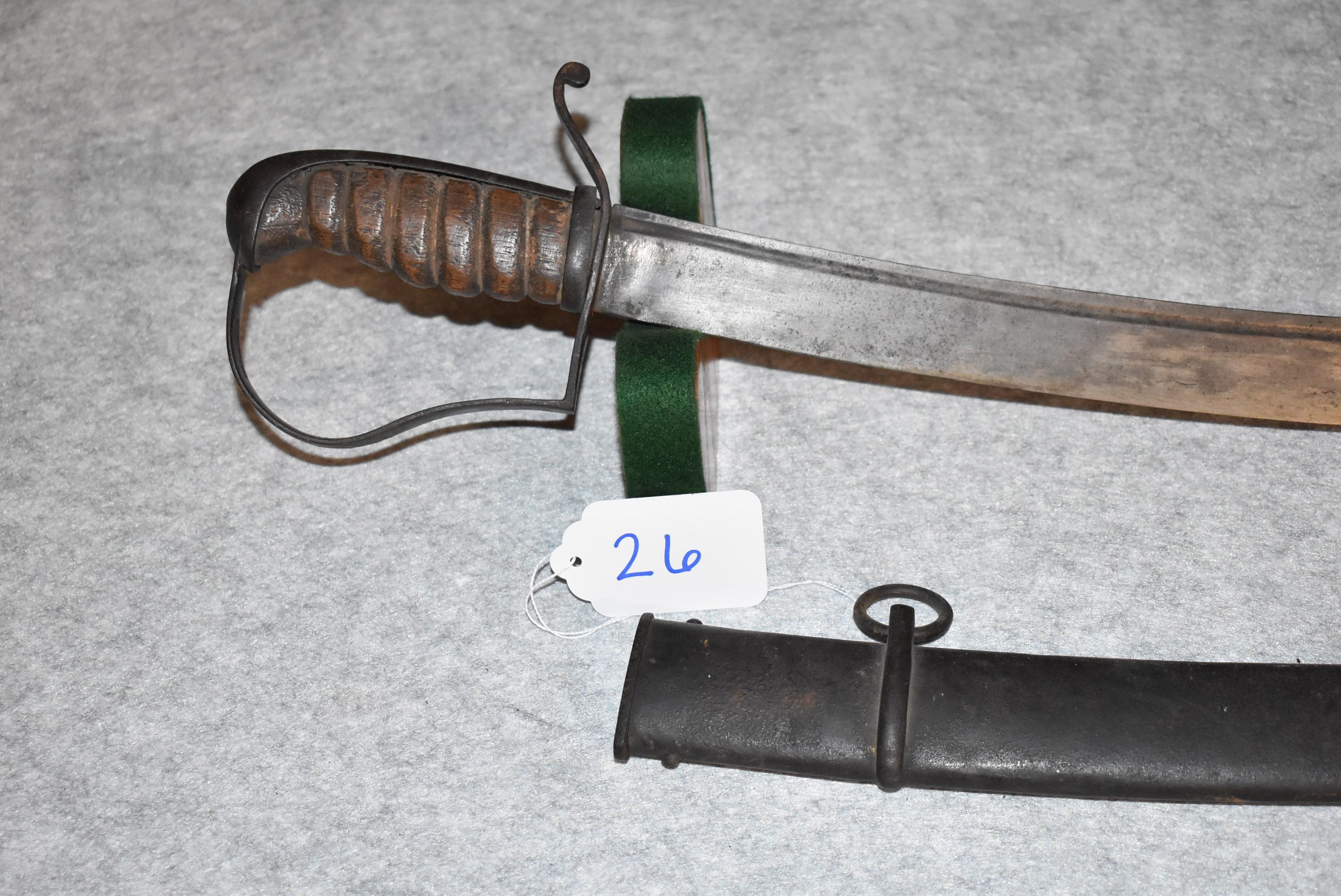 U.S. Militia Artillery or Cavalry Saber