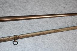 U.S. Model 1860 Pattern Staff Officer’s Sword – w/Scabbard