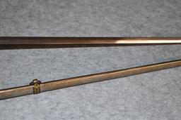 Post War Mfg. U.S. Model 1860 Pattern Field & Staff Officer’s Sword – w/Plain Blade – w/Scabbard