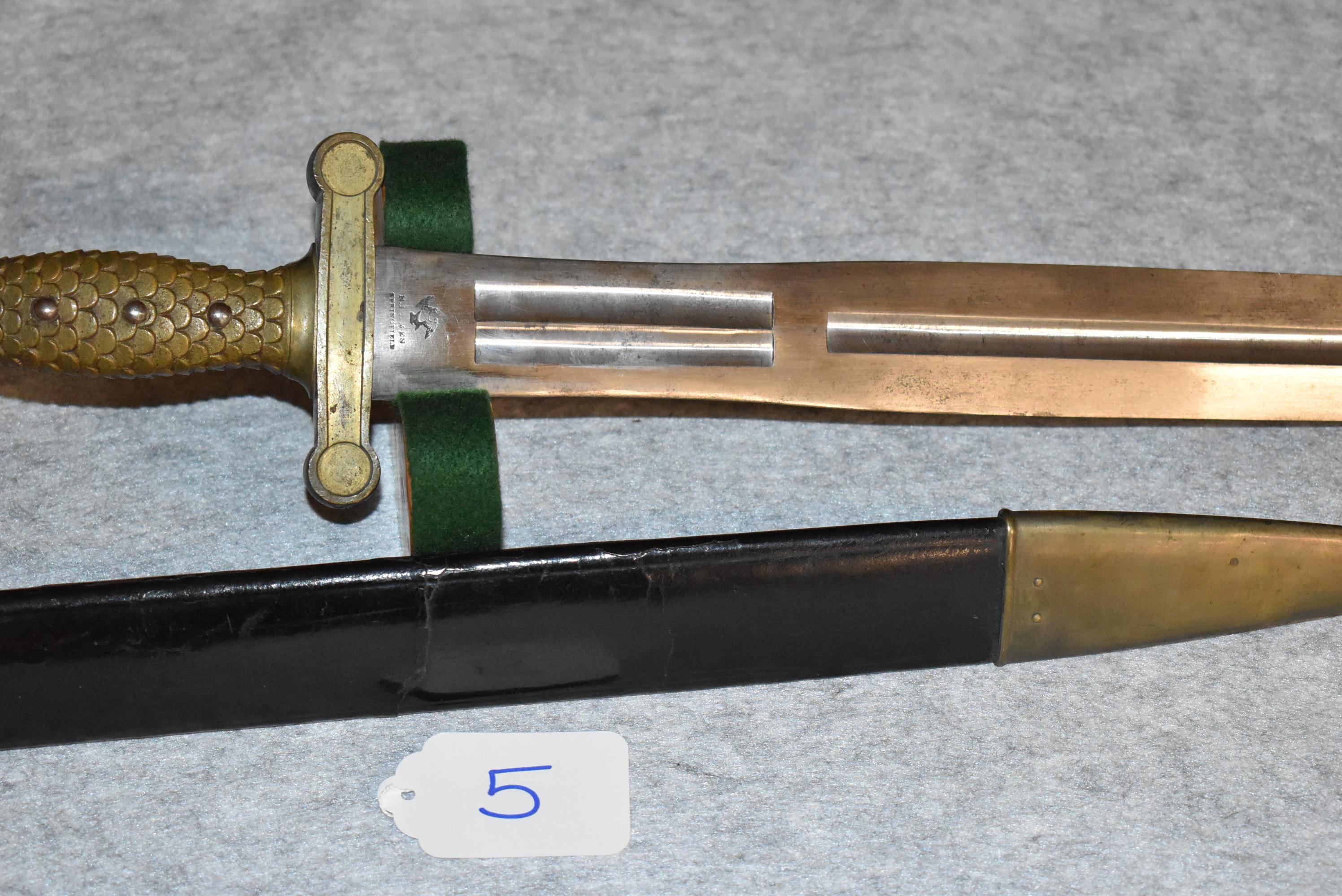 N.P. Ames (Springfield, Mass.) – U.S. Model 1833 Foot Artillery Sword