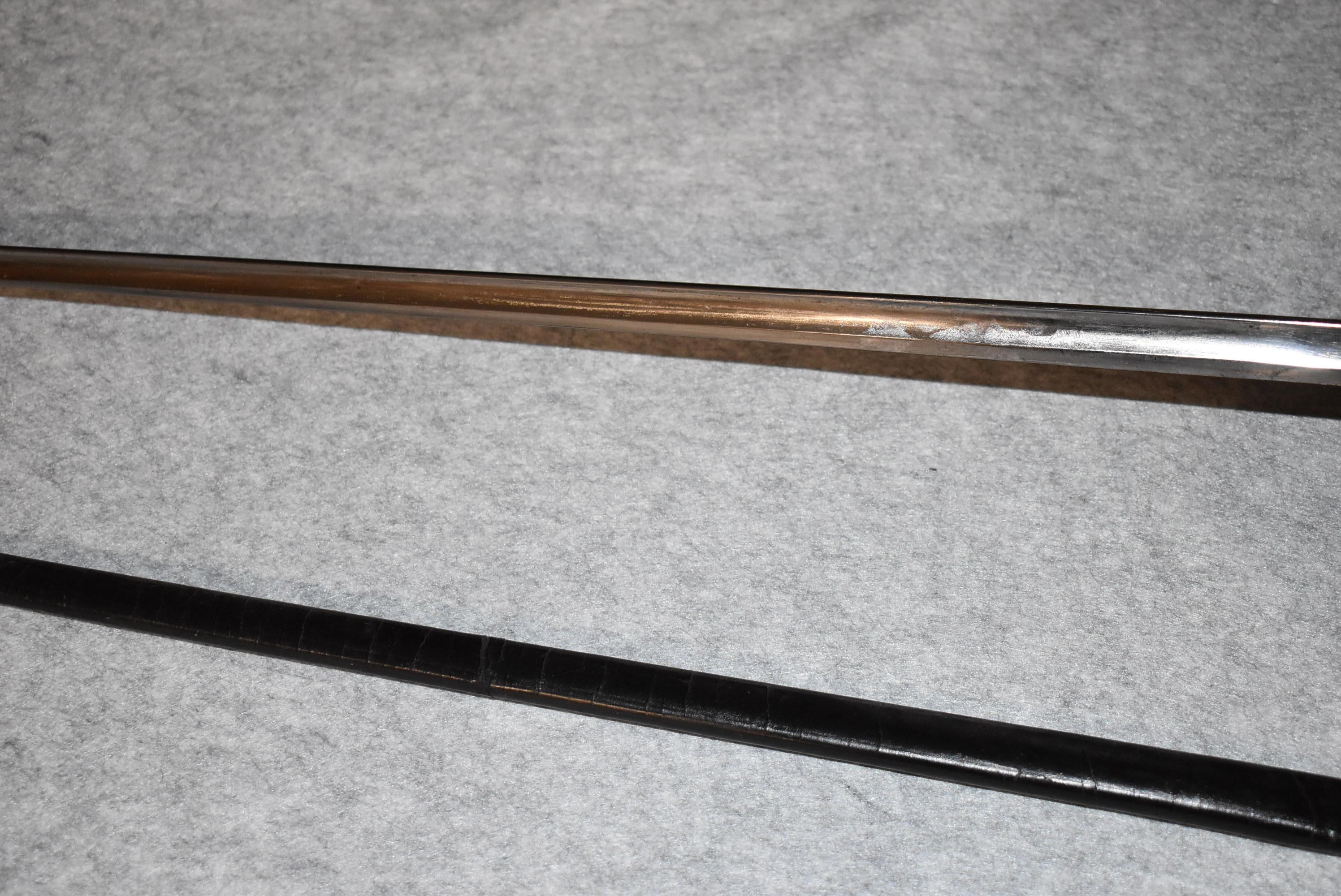 Ames – U.S. Model 1840 NCO Sword – Dated 1855 – w/Scabbard