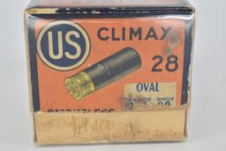 U.S. Ammunition – “Climax” – 28ga. 2 pc. BOA, Appears Empty Hulls Only WTOC