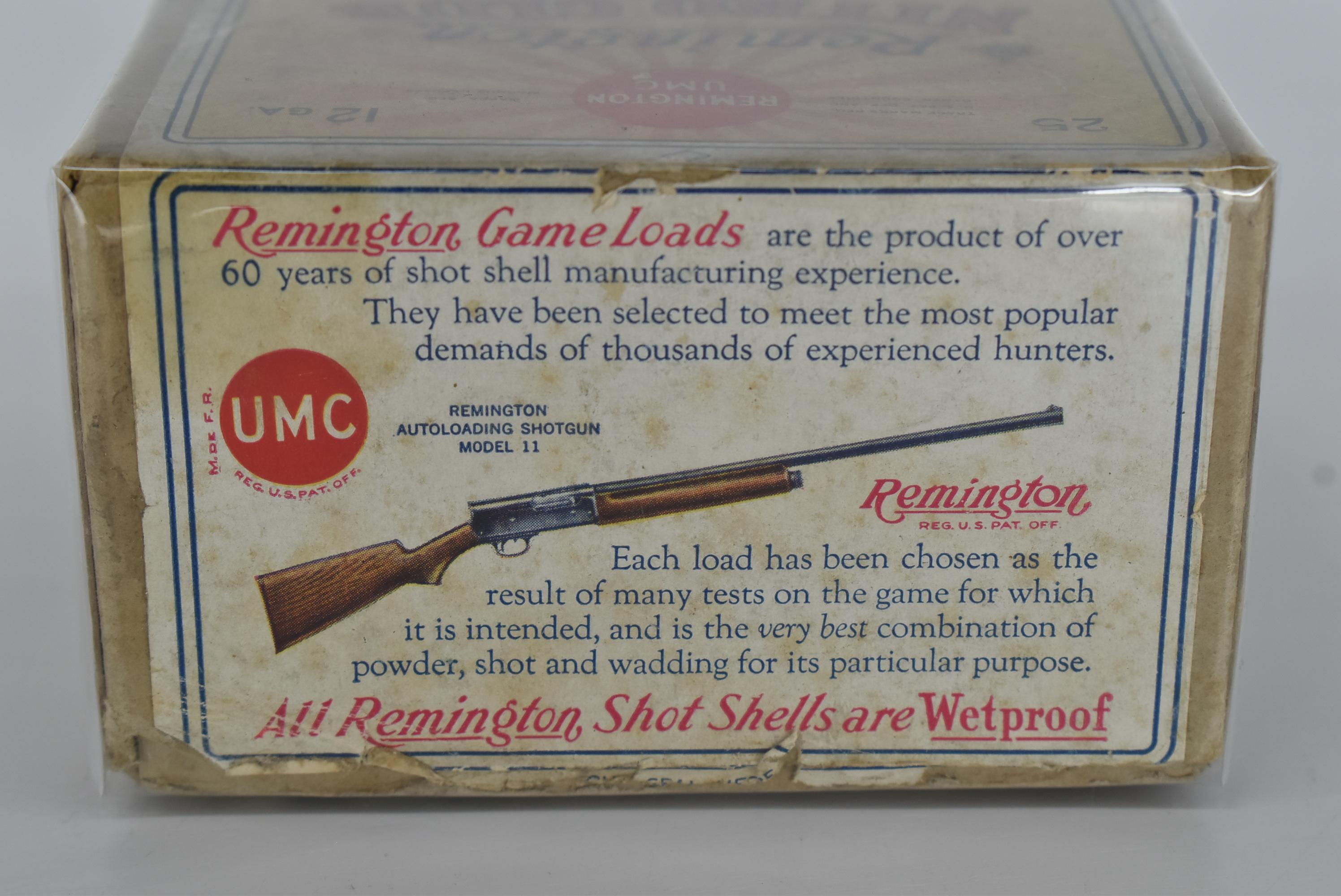 Remington – “Nitro Club” – Game loads 12ga. Empty 2pc. BOA, w/ Rabbit, Great Color, WTOC